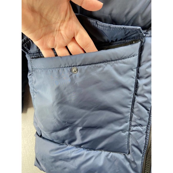 Michael Kors Coat kids Sz 14/16 Hooded Puffer Jacket in Midnight Blue Warm. - Picture 4 of 16